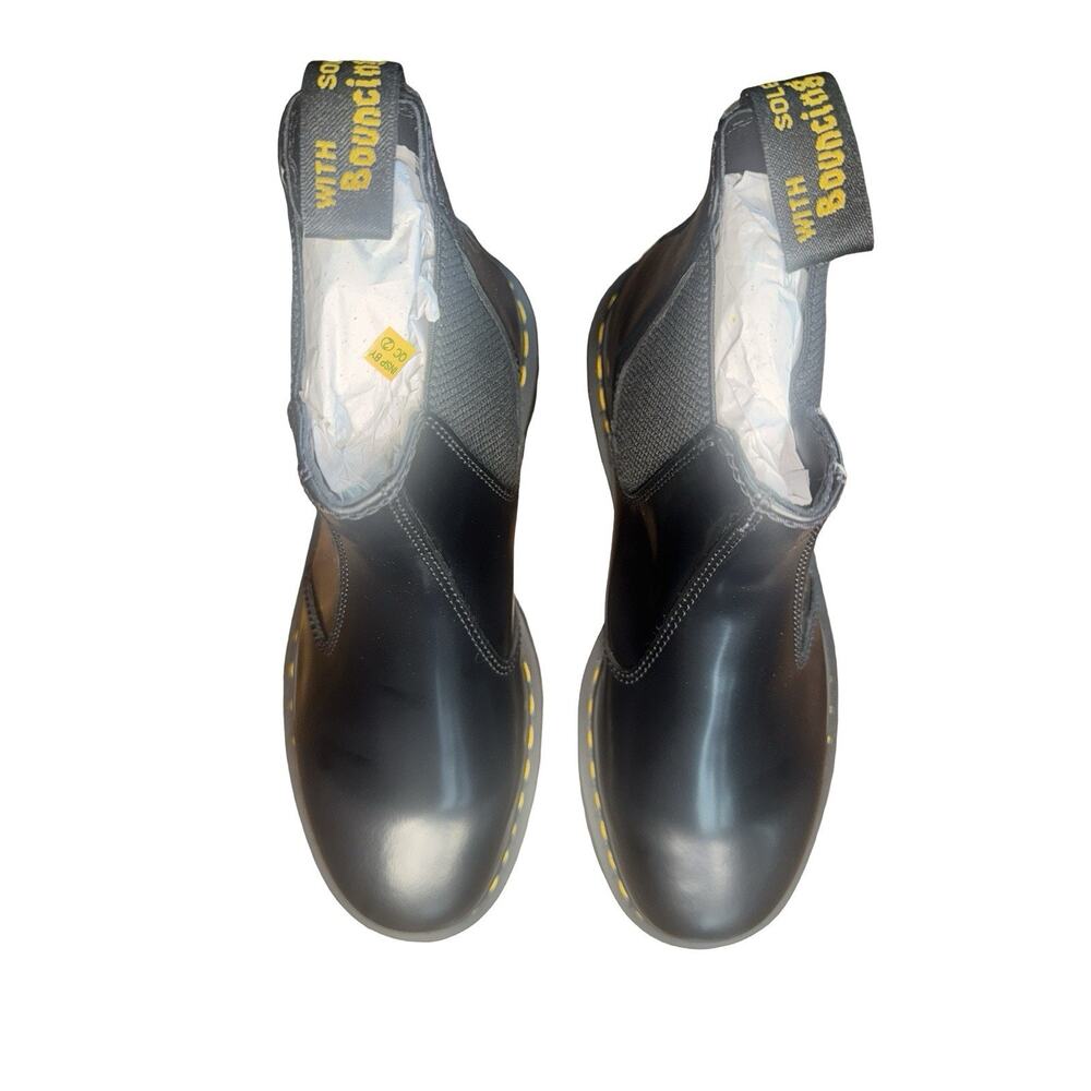 Dr. Martens 2976 Quad Chelsea Boots Black Leather NIB Men’s 10 Women’s 11 - Picture 10 of 13